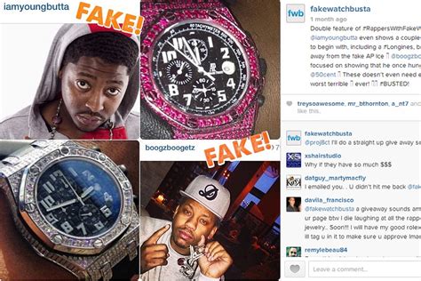 fake watch busta insta|This Instagram Account Busts Rappers And Athletes Who Wear Fake Watches .